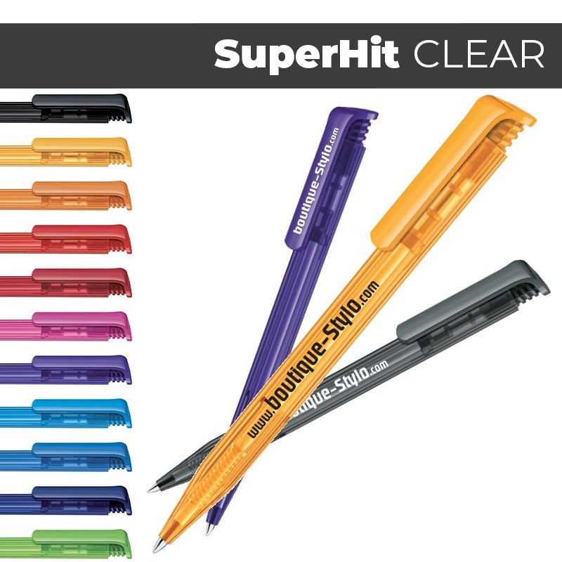SUPER HIT Clear - Stylo Publicitaire