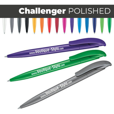 CHALLENGER Polished - Stylo Publicitaire