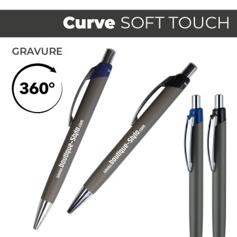 CURVE Soft Touch - Stylo Publicitaire