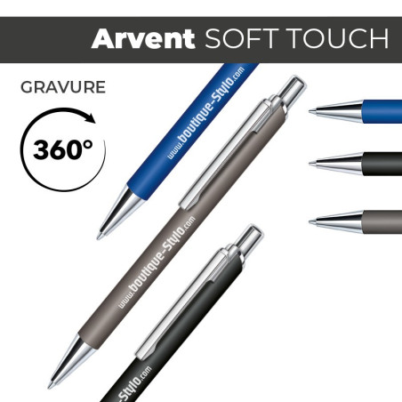ARVENT Soft Touch - Stylo Publicitaire