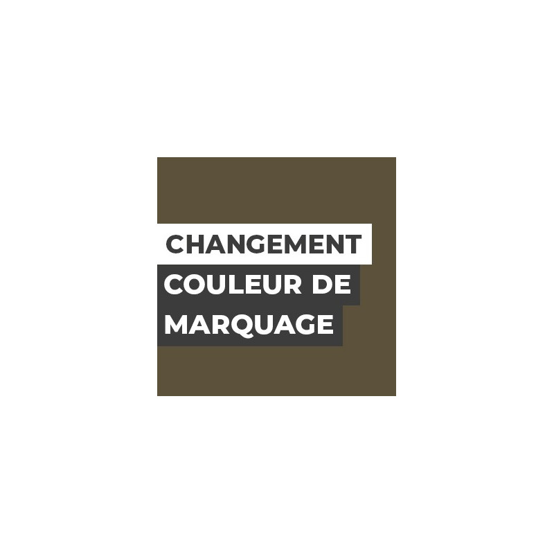 Changement de couleurs de marquage