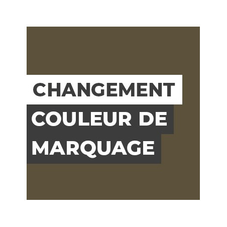 Changement de couleurs de marquage
