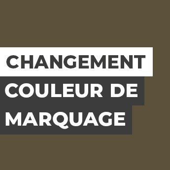 Changement de couleurs de marquage