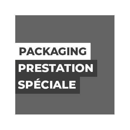 Packaging avec prestation spéciale