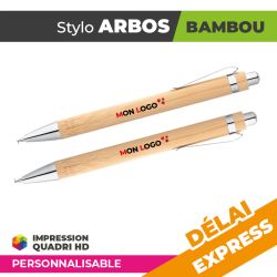 Stylo Personnalisé en Bambou - ARBOS
