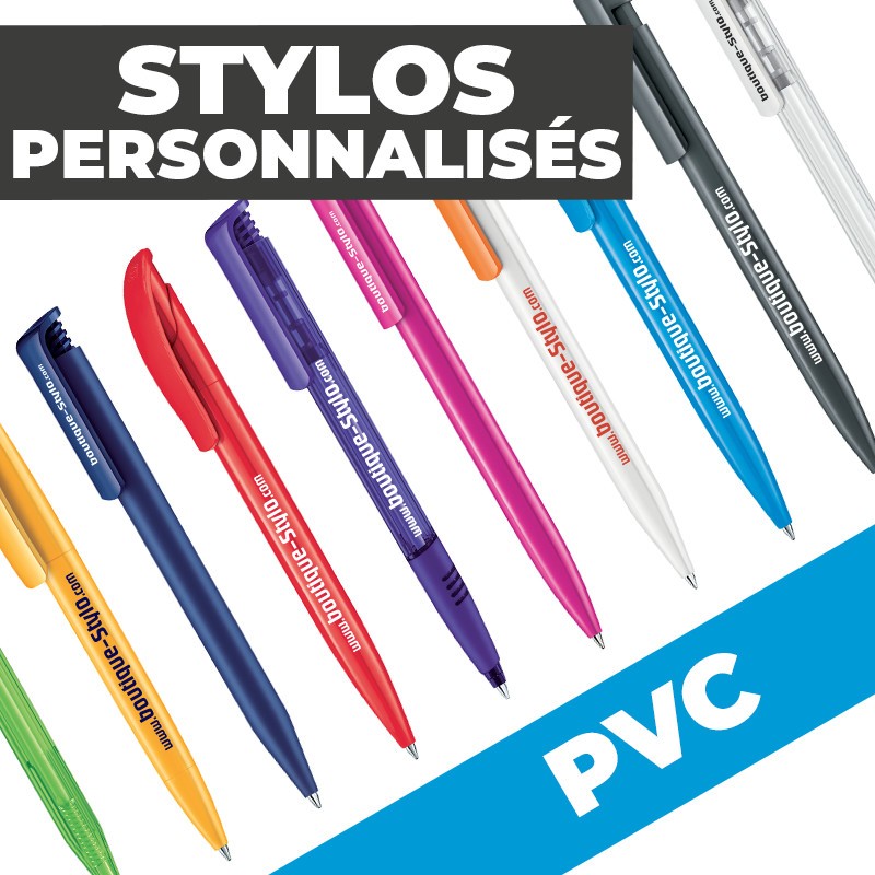 Stylo Personnalisé publicitaire PVC