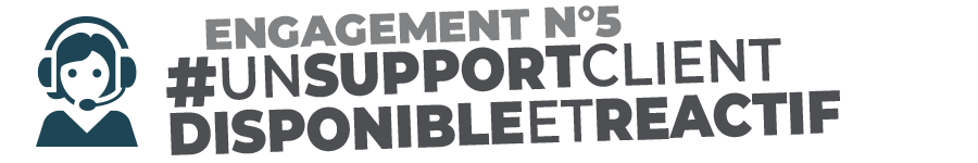 Un support disponible
