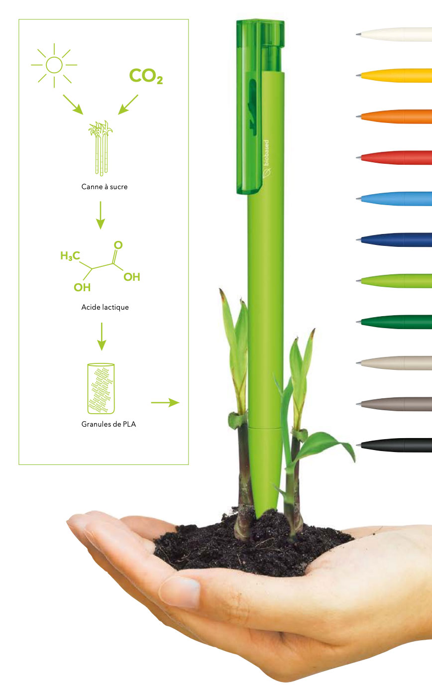 Stylo écologique biodégradable