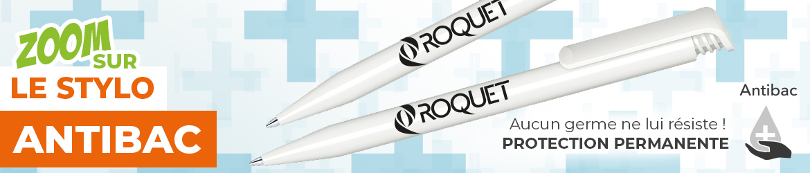 Zoom sur le Stylo ANTIBAC