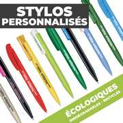Stylos Publicitaires Ecologiques