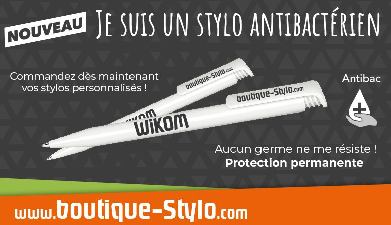 Stylos Publicitaires Antibac